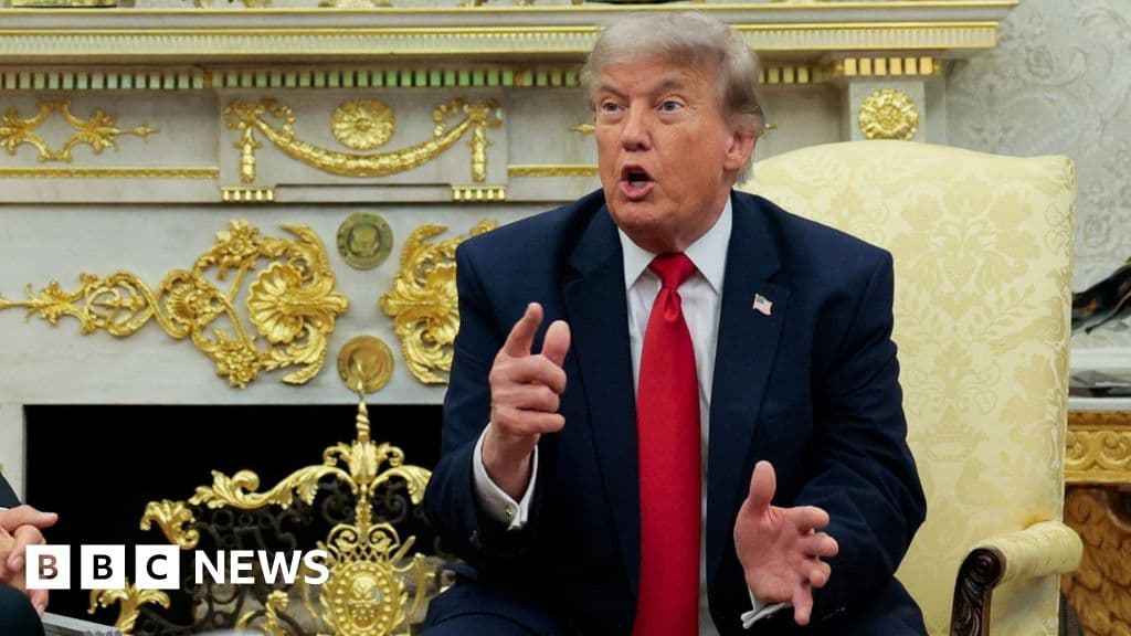 Trump describes Burnham as 'the mayor of a town' and 'extremely liberal'