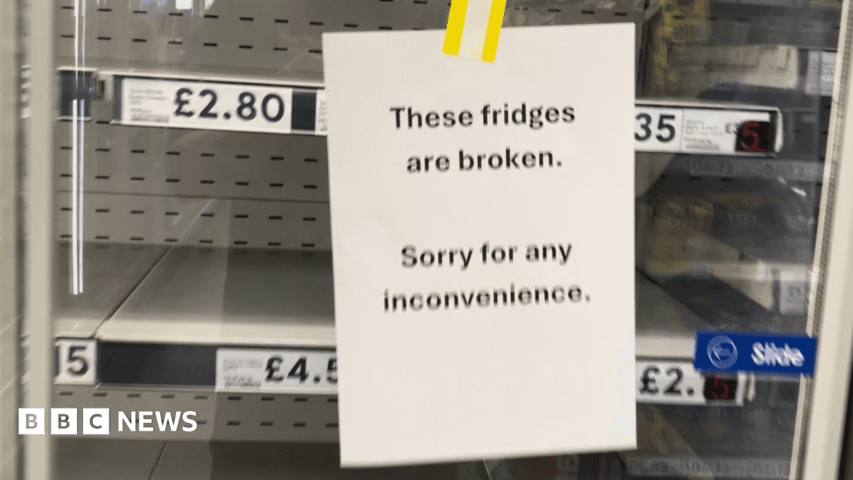 Old British fridges 'cannot cope with the heat'