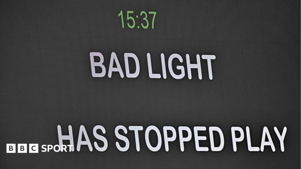 New rule, no change - has cricket missed a trick again with bad light?